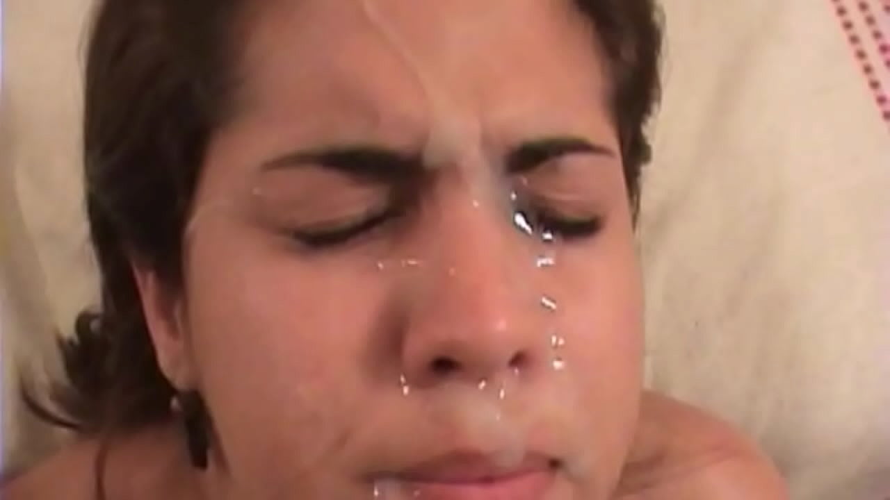 Schéin laténgesch Brunette huet rau Sex